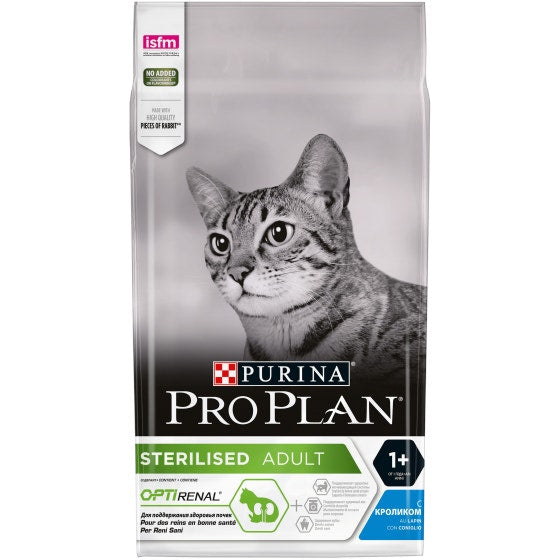 Purina Pro Plan Sterilised Gatto Crocchette Coniglio Sacco 1,5kg-2