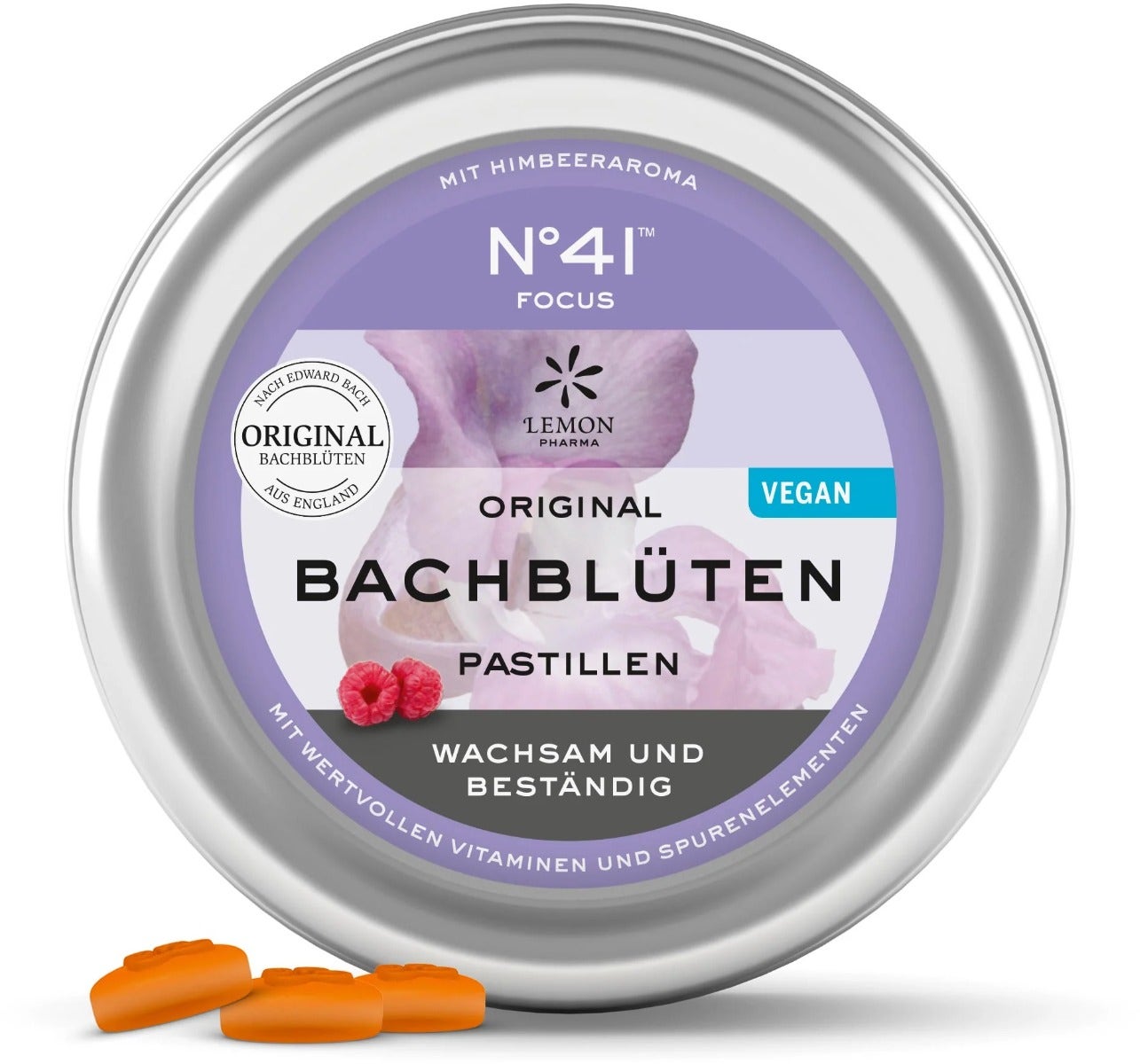 Lemon Pharma Pastiglie Concentrazione Ai Fiori Di Bach 50g-1