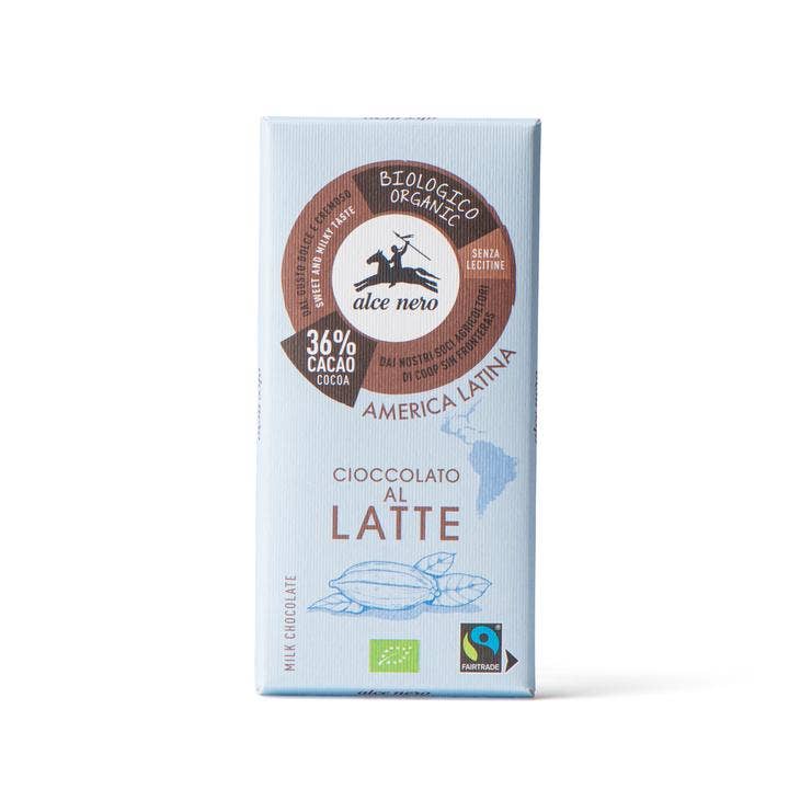 Tavoletta Cioccolato Al Latte Bio 100g - 3