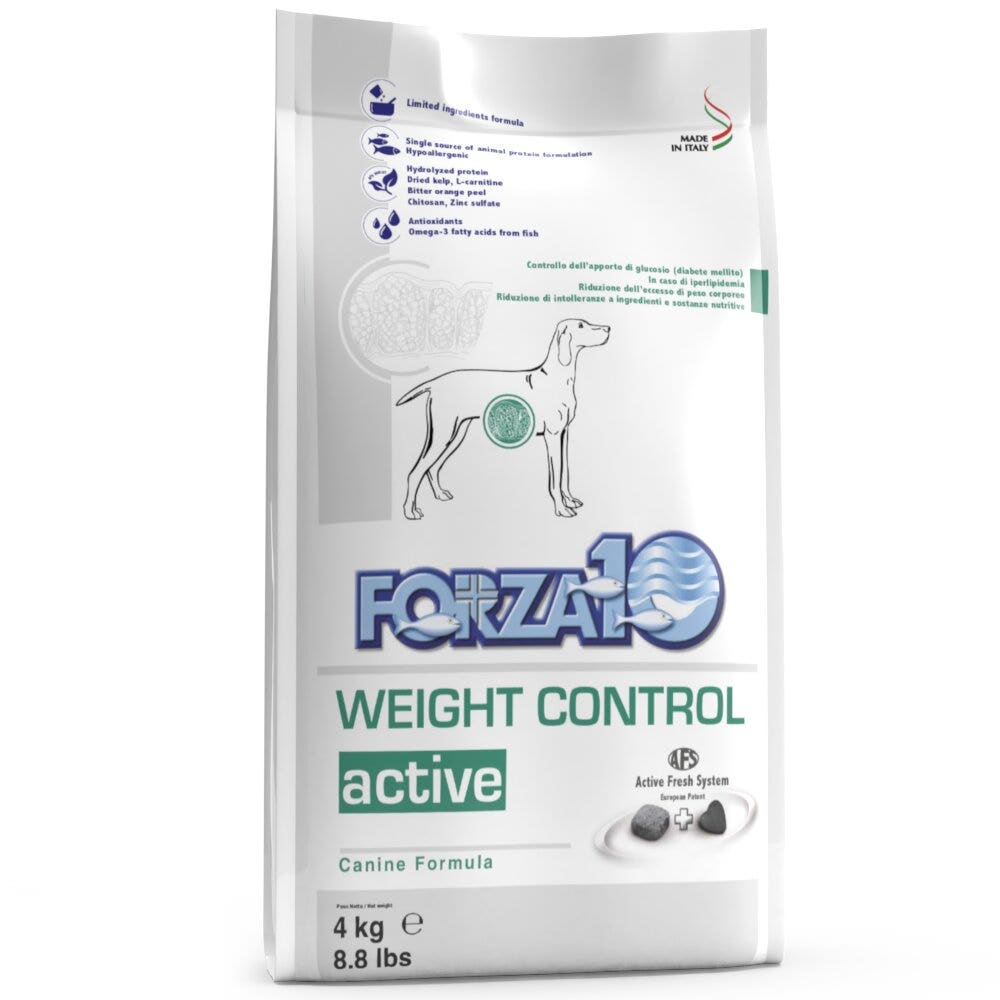 Forza10 Active Weight Control Cibo Secco Cani Adulti Sacco 4kg-3