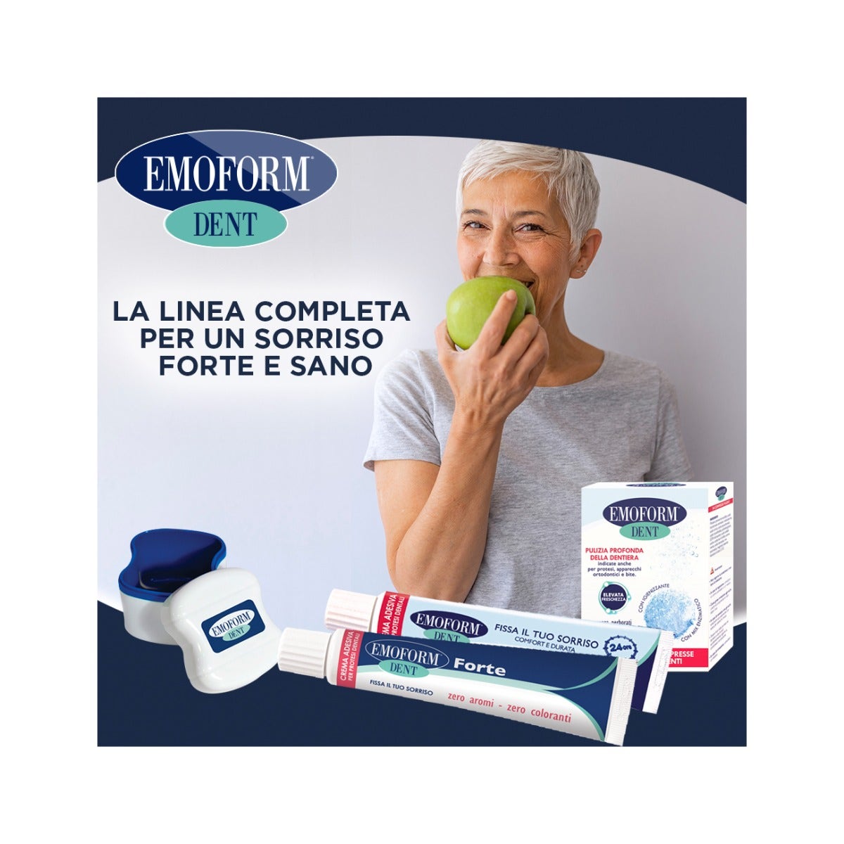 Emoform Dent Crema Dentiere 45g-6