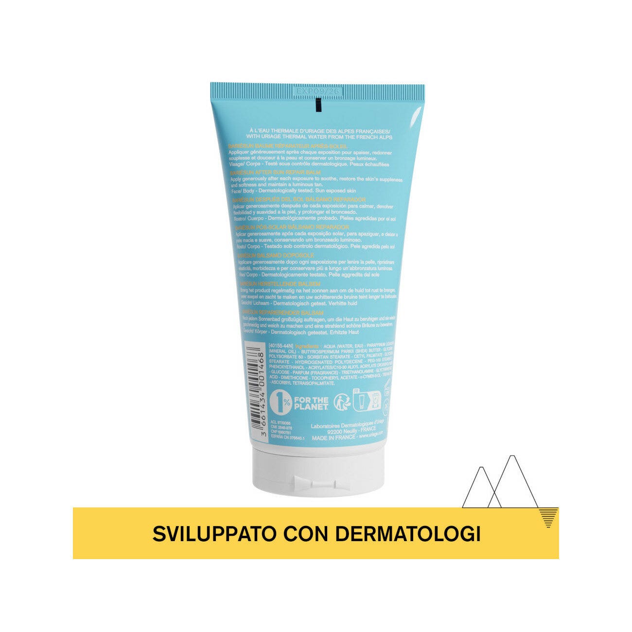 Uriage Bariesun Baume Reparateur Doposole 150ml-9