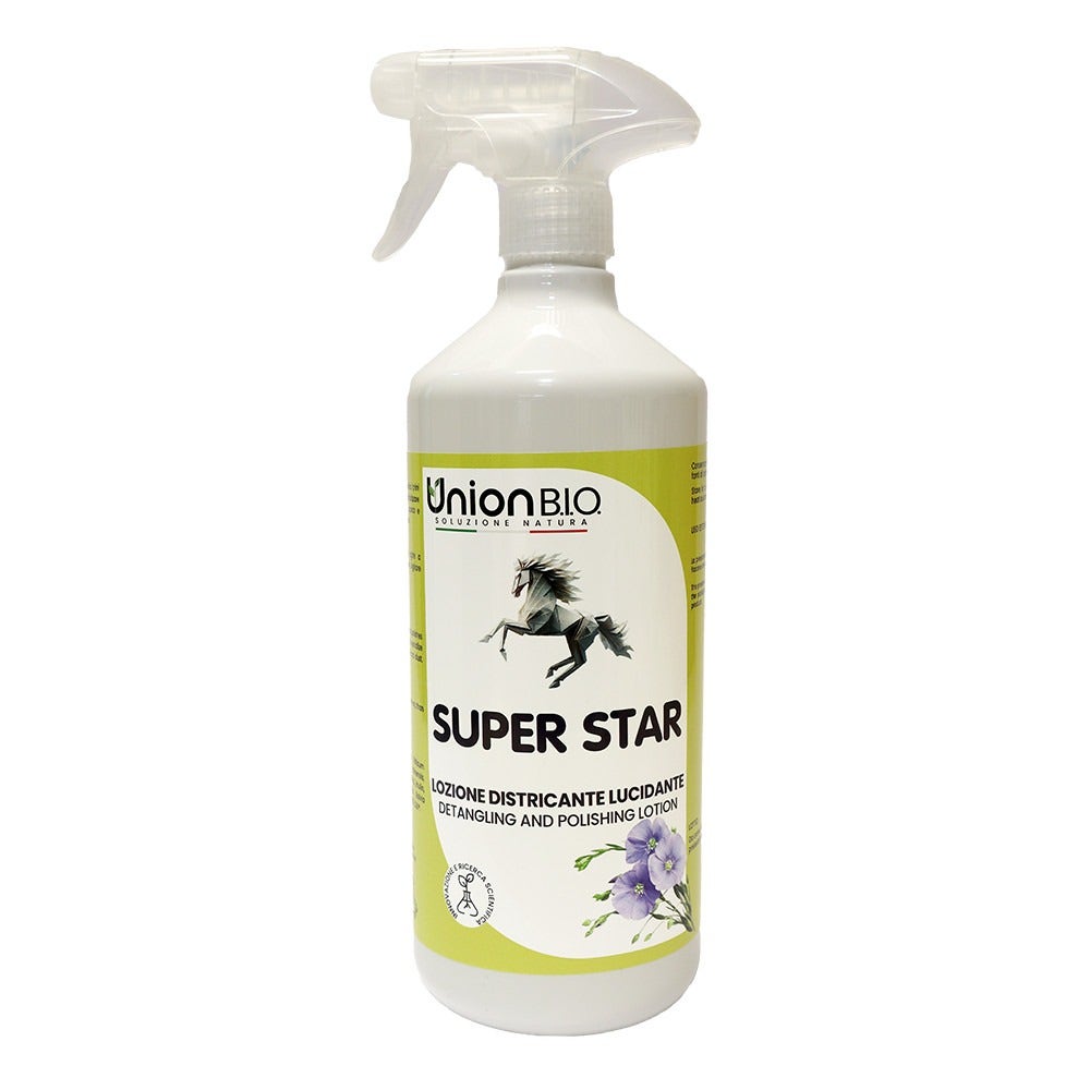 Super Star Lozione Lucidante E Sgrovigliante Per Equini 1 Litro-3
