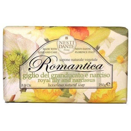 Nesti Dante Romantica Sapone Giglio Del Granducato/Narciso 250g-2