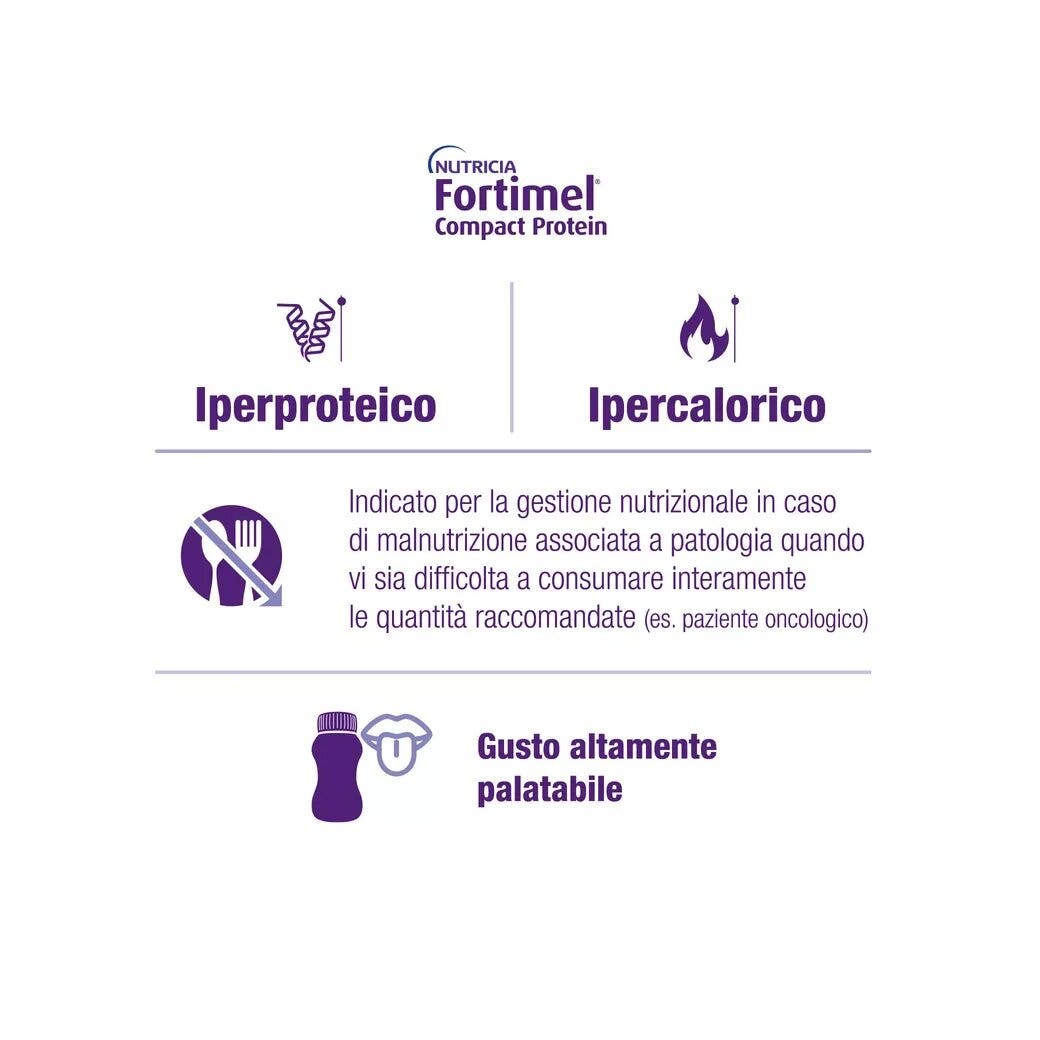 Fortimel Compact Protein Fragola 4x125ml-5