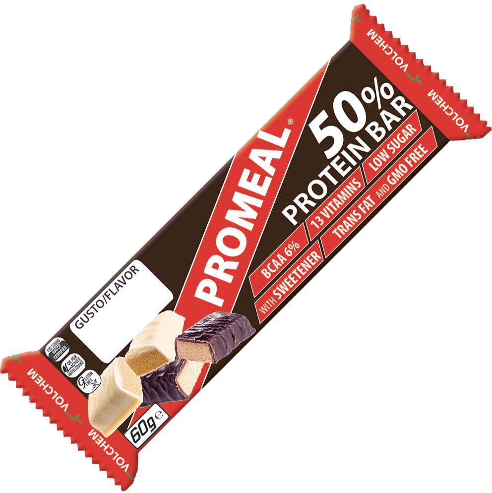 Volchem Promeal Protein 50% Barretta Proteica Gusto Cocco 60g-1