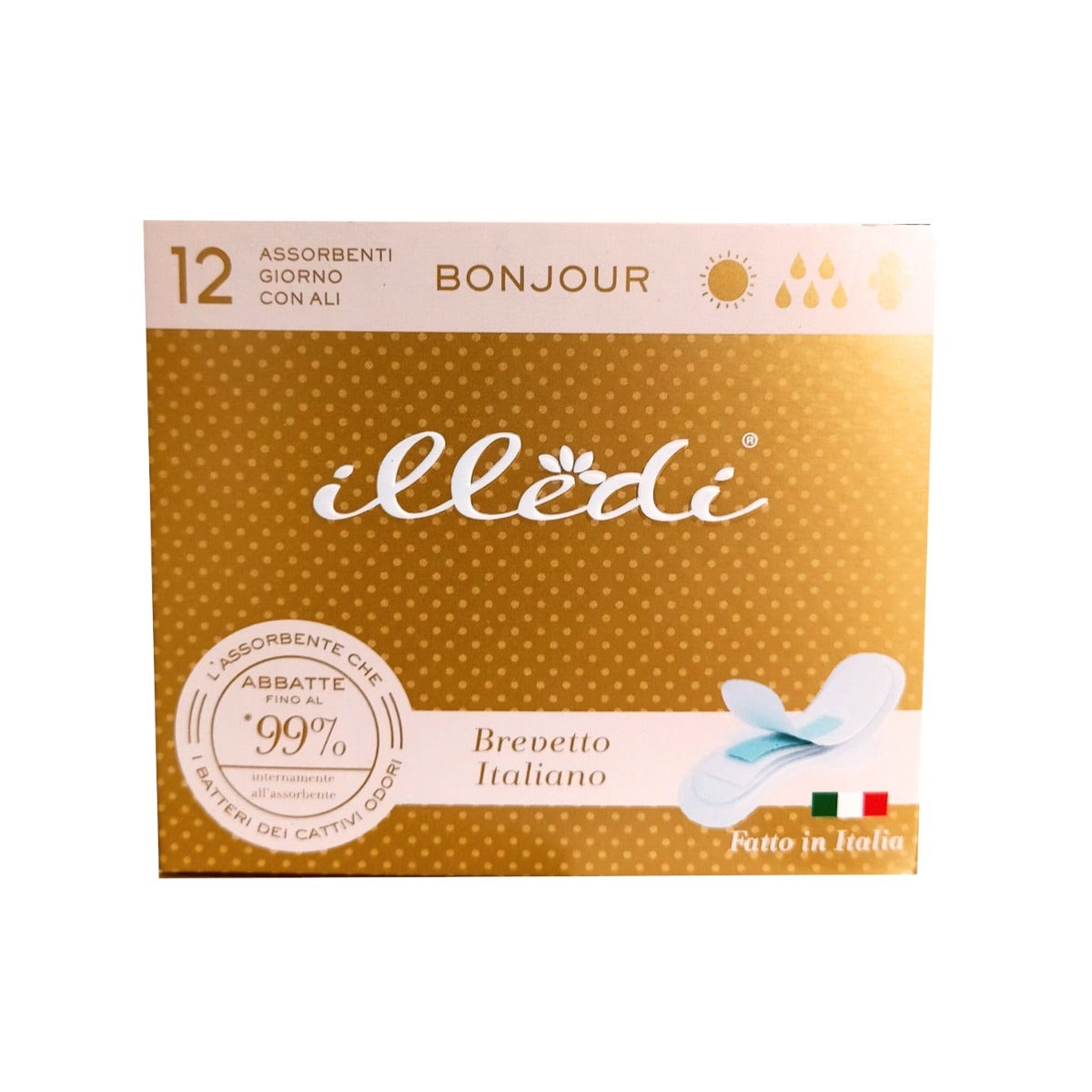 Illedi Assorbenti Giorno 12 Pezzi-3