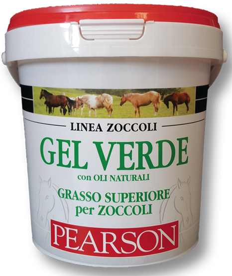 Guglielmo Pearson Gel Verde Grasso Zoccoli Per Equini 1kg-1