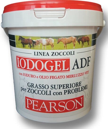 Guglielmo Pearson Iodogel ADF Grasso Zoccoli Per Equini 1kg-3