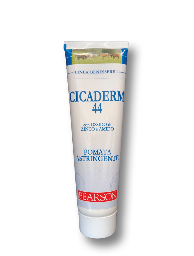 Guglielmo Pearson Cicaderm 44 Con Ossido Di Zinco 22% Pomata Astringente Per Equini 150ml-1