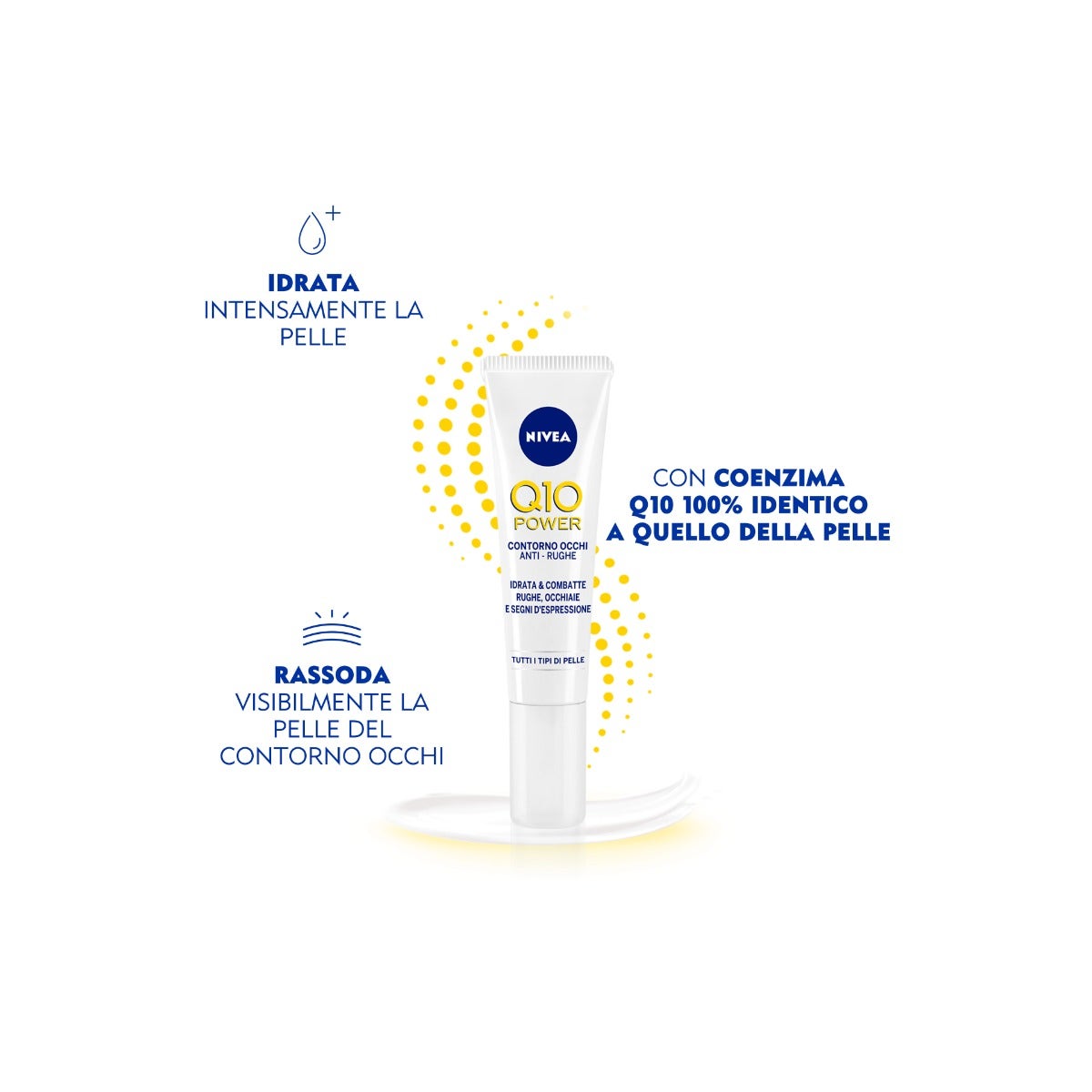 Nivea Q10 Power Contorno Occhi Rassodante Anti-Età 15ml-6