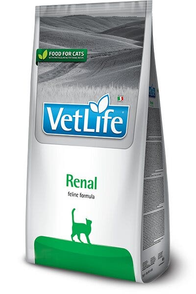 Farmina Vet Life Natural Feline Renal Cibo Secco Per Gatti Sacco 400g-1
