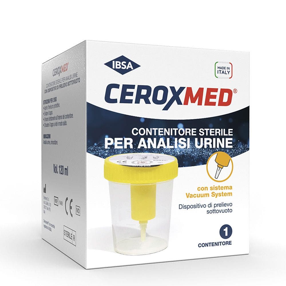 Ceroxmed Contenitore Urina Vacuum System 1 Pezzo-2