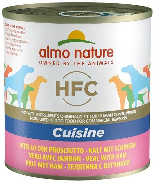 Almo Nature HFC Cuisine Cibo Umido Vitello Con Prosciutto Per Cani Adulti Scatoletta 290g-2
