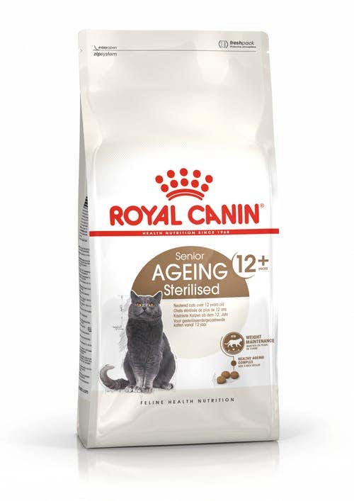 Royal Canin Feline Sterilised Ageing 12+ Anni Crocchette Per Gatti Senior Sacco 400g-2