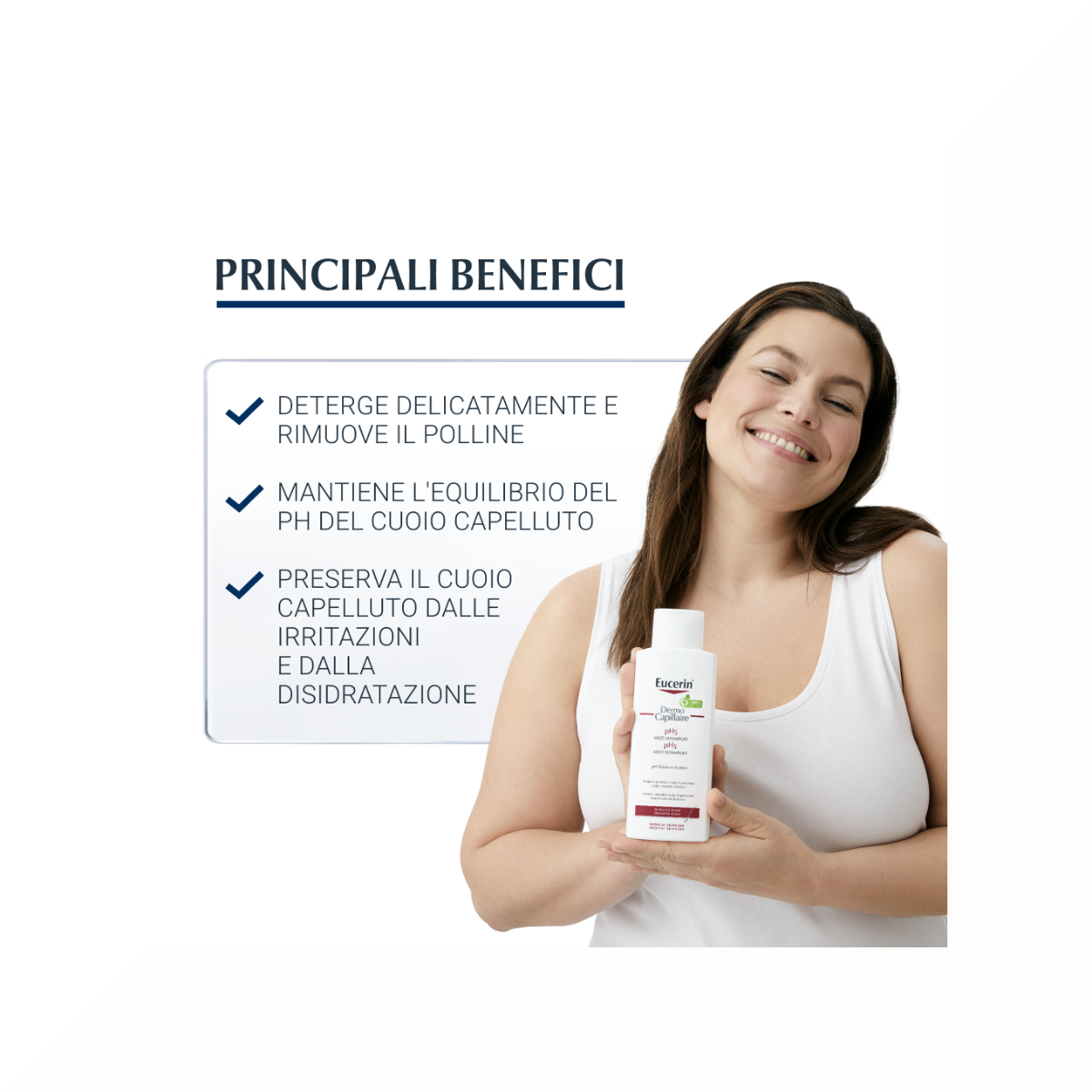 Eucerin DermoCapillaire Shampoo PH5 Delicato 250ml-14