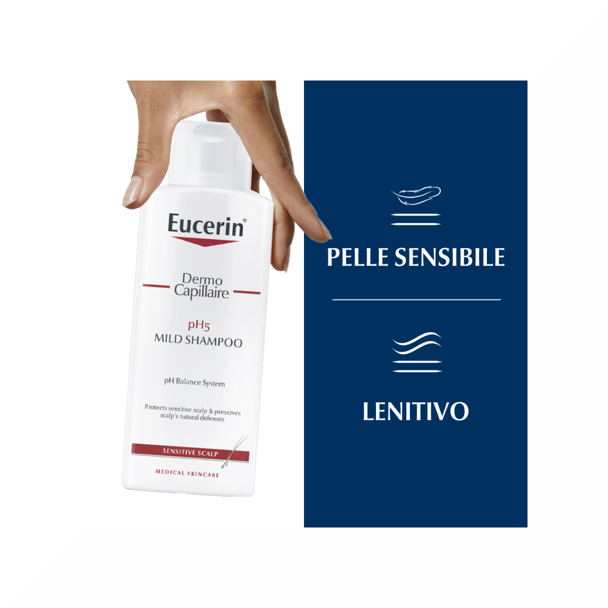 Eucerin DermoCapillaire Shampoo PH5 Delicato 250ml-15