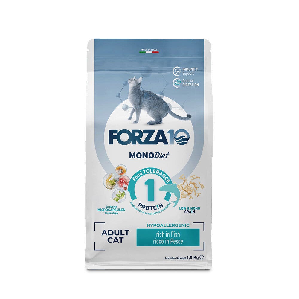 Forza10 Regular Diet Crocchette Al Pesce Gatti Adulti Sacco 1,5kg-1
