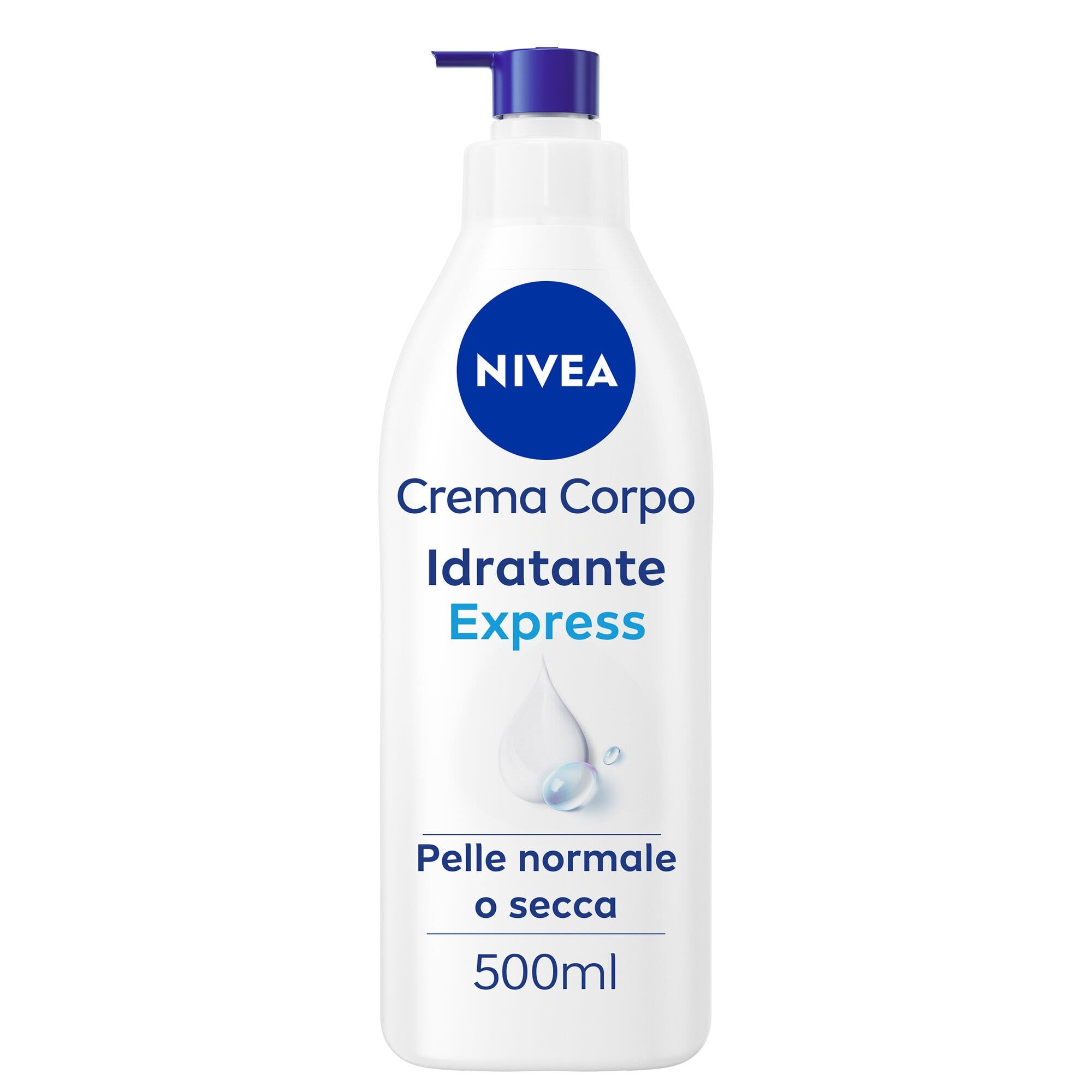 Nivea Crema Corpo Idratante Express Crema Corpo Idratante 72 Ore Per Pelle Secca O Normale 500ml-1