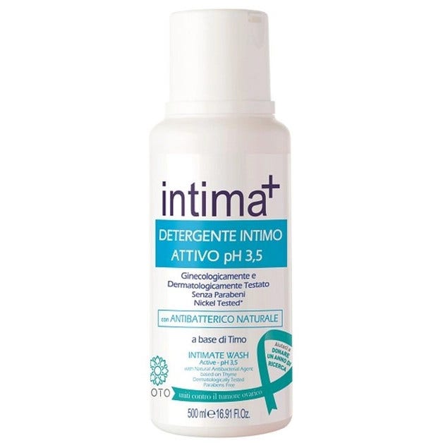 Intima+ Detergente Intimo Attivo 500ml-2
