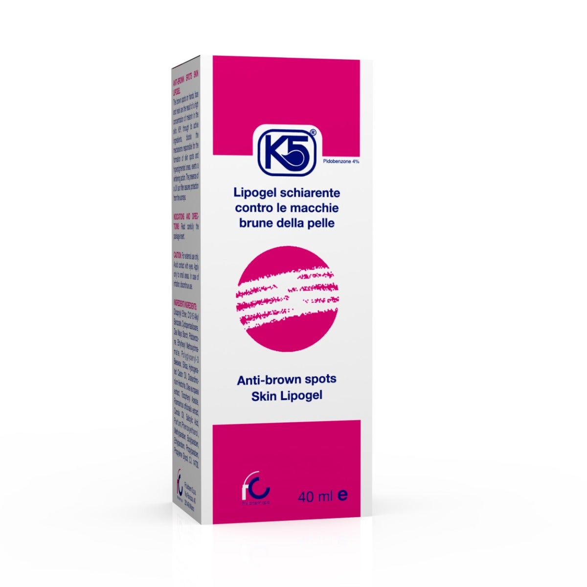 K5 Lipogel Schiarente 40ml-4