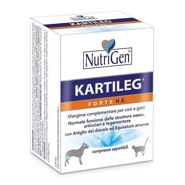 Nutrigen Kartileg Forte He Mangime Complementare Per Articolazioni Cani/Gatti 120 Compresse-2