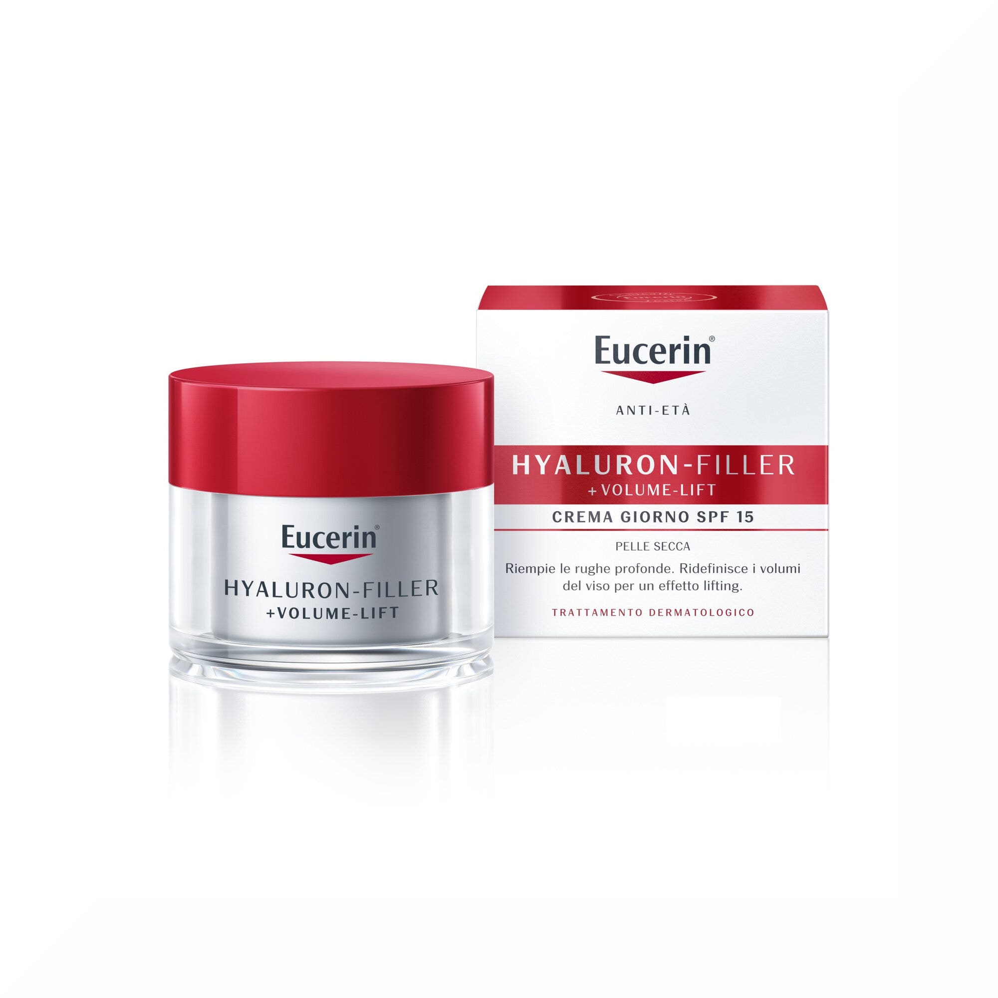 Eucerin Hyaluron-Filler+Volume-Lift Giorno crema antirughe Pelle Secca 50 ml-1