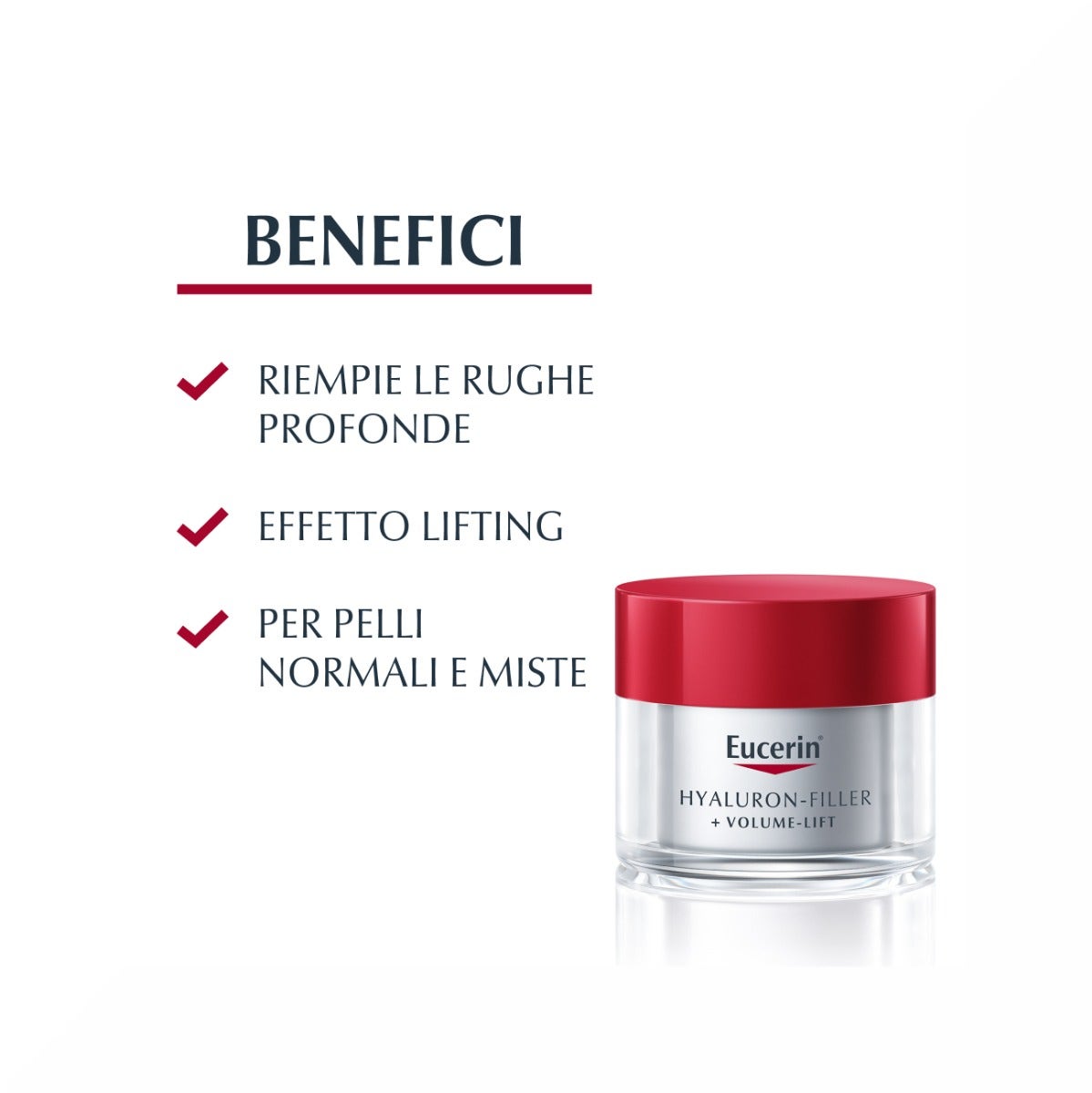 Eucerin Hyaluron-Filler+Volume-Lift Giorno crema antirughe Pelle Normale 50 ml-6