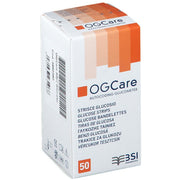 Ogcare Strisce Misurazione Glicemia 50 Pezzi Precisione Affidabile