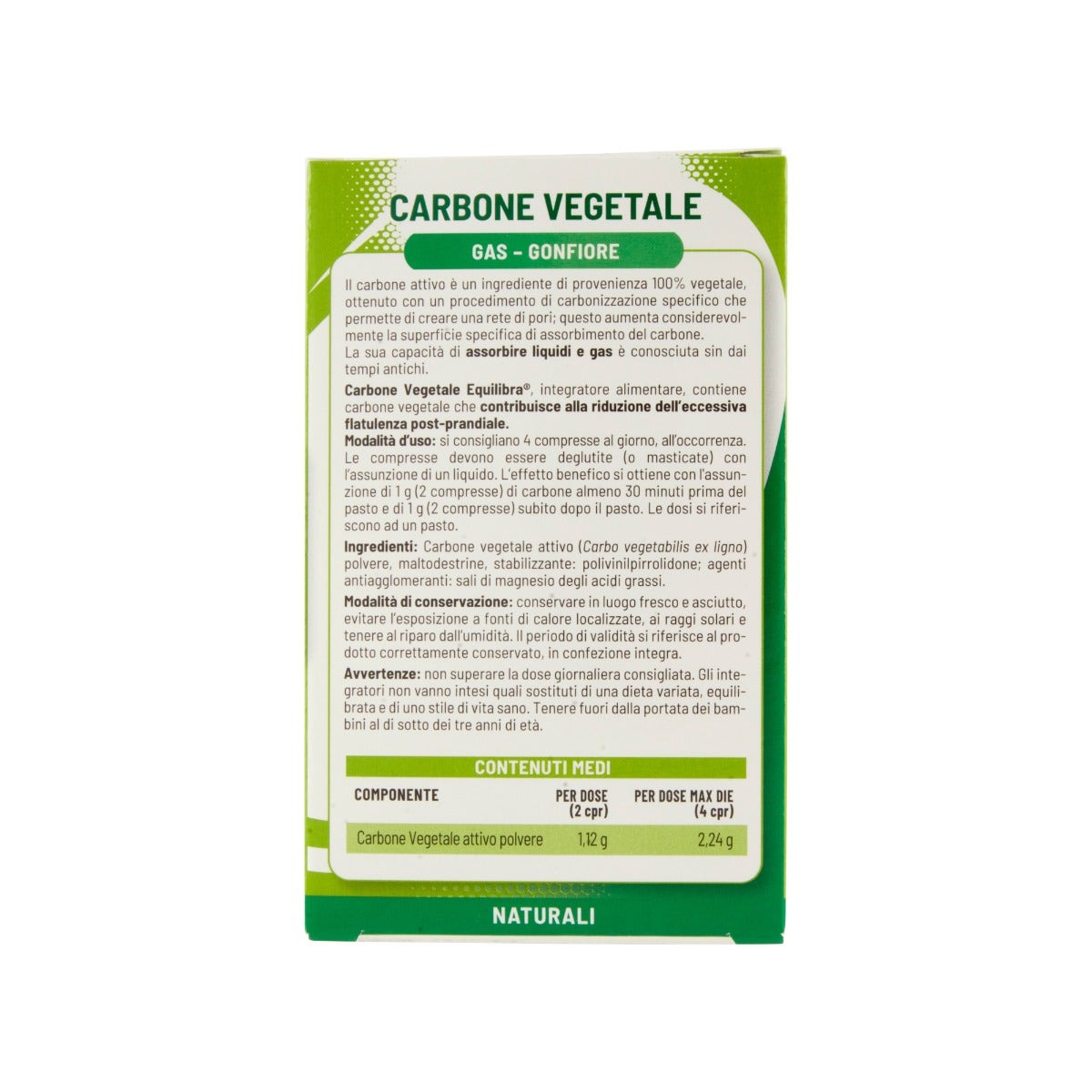 Carbone Vegetale 50 Compresse-3