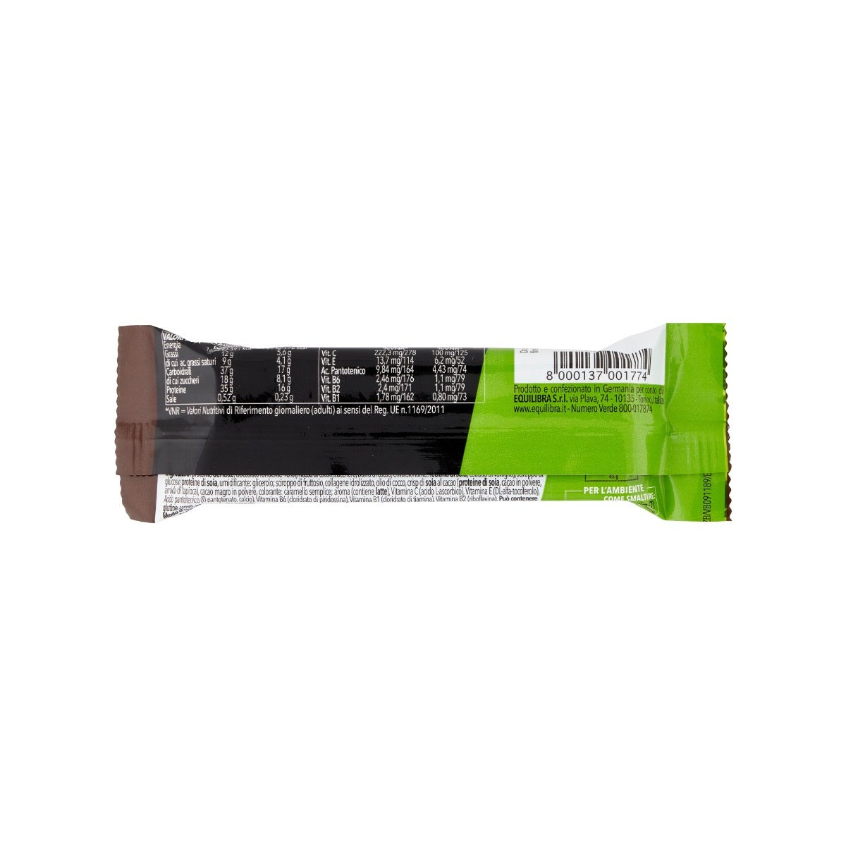 Equilibra Barretta Protein 35% Dark Chocolate 45g-2