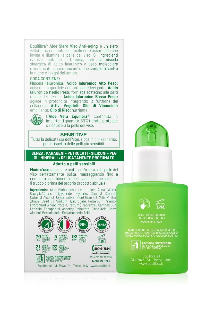 Equilibra Aloe Siero Viso Anti-Aging 30 ml-2