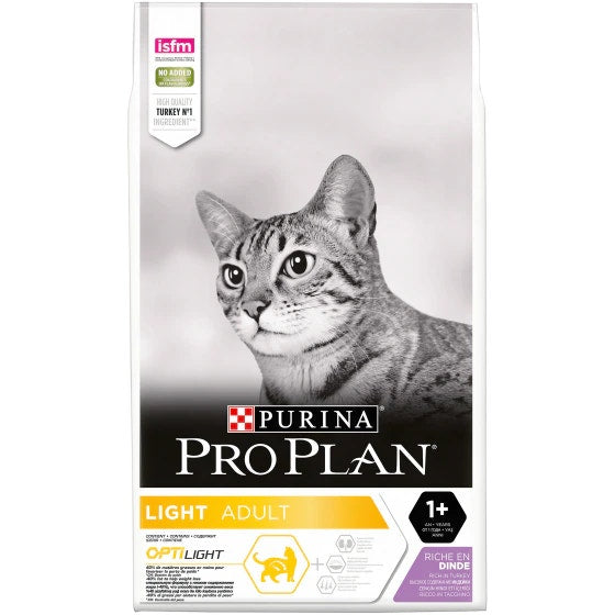 Purina Pro Plan Light Gatto Crocchette Tacchino Sacco 10kg-1