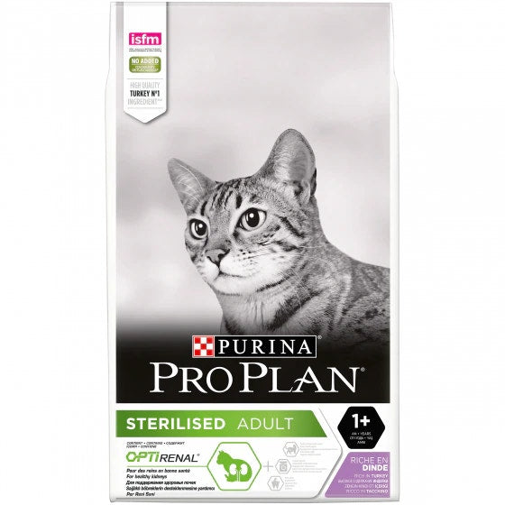 Purina Pro Plan Sterilised Gatto Crocchette Tacchino Sacco 10kg-1