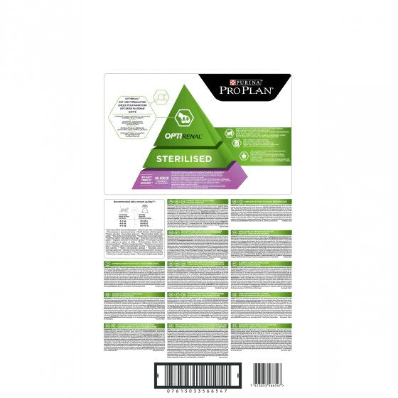 Purina Pro Plan Sterilised Gatto Crocchette Tacchino Sacco 10kg-2