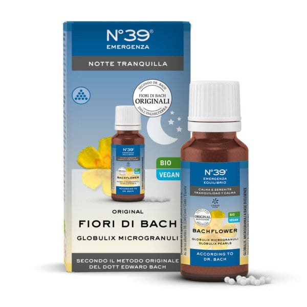 Lemon Pharma Miscela N39 Ai Fiori Di Bach Globulix Microgranuli Notte 20g-1