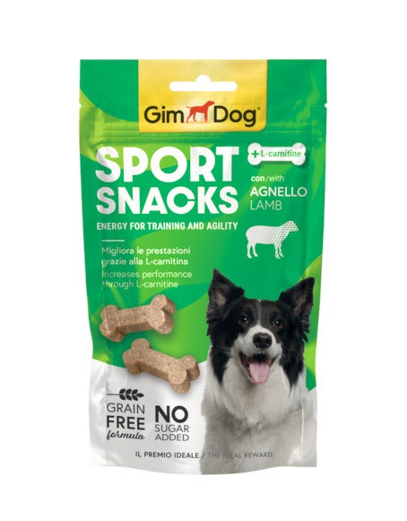 GimDog Sport Snacks Agnello 60g-1
