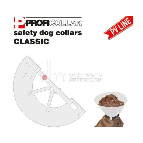 Collare Elisabetta ProfiCollar Classic Opaco Misura 7,5 XXS-1