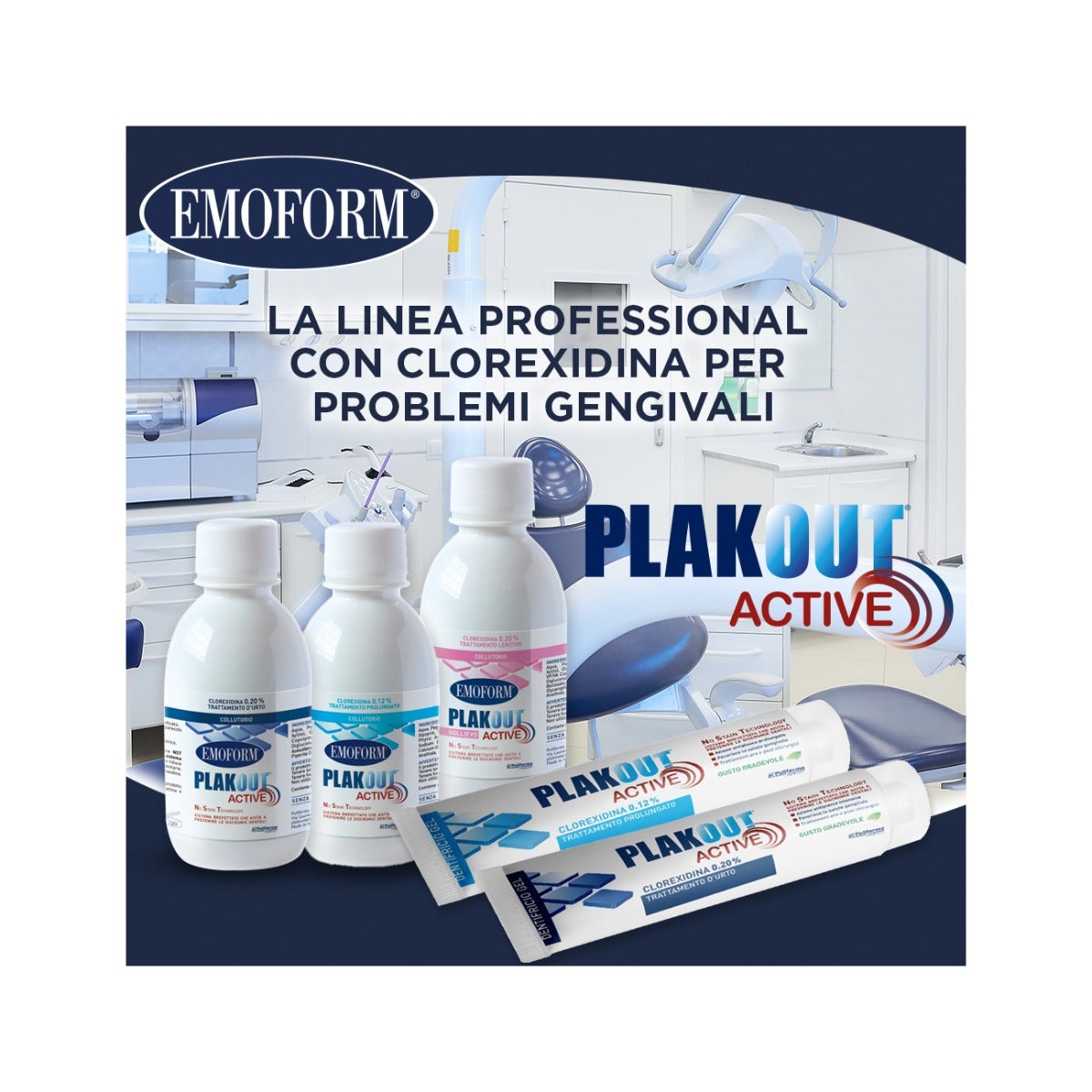 Plakout Active Dentifricio 0,20%-5