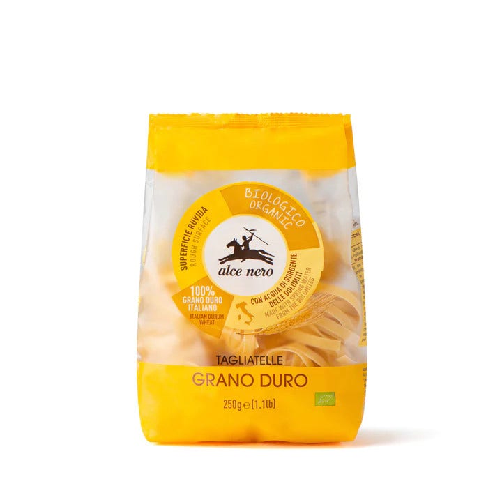 Alce Nero Tagliatelle Di Semola Bio 250g-2