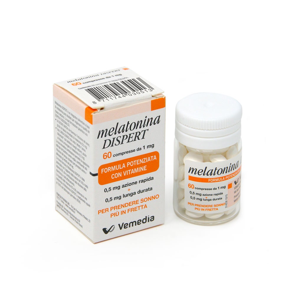Melatonina Dispert 1 mg 60 Compresse-5