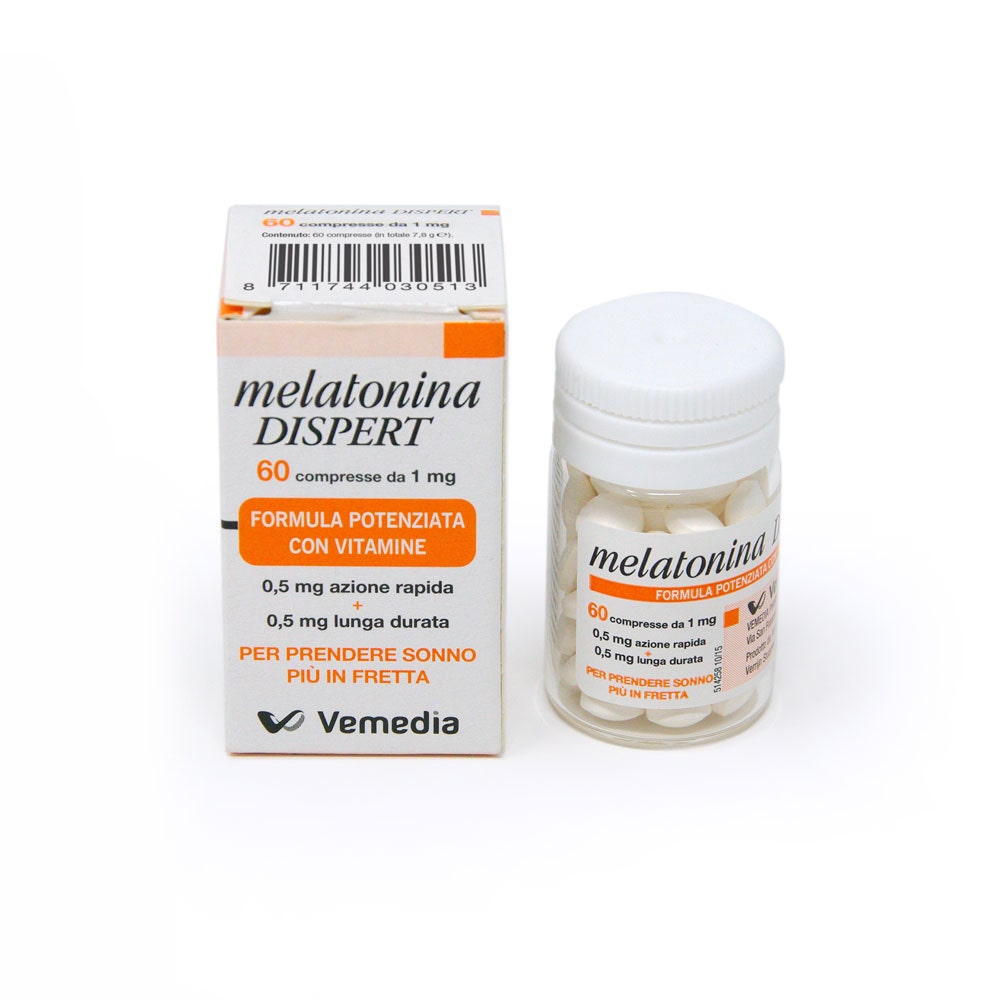 Melatonina Dispert 1 mg 60 Compresse-8