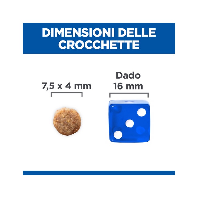 Hill's Science Plan Adult Small E Mini Fino A 10 Kg Per Cani Crocchette Pollo Sacco 1,5kg-2
