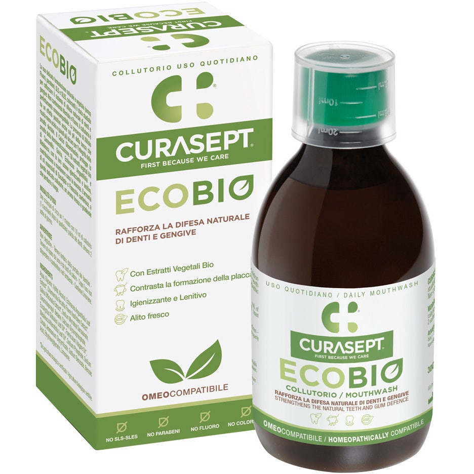 Curasept Collutorio Ecobio 300ml-3