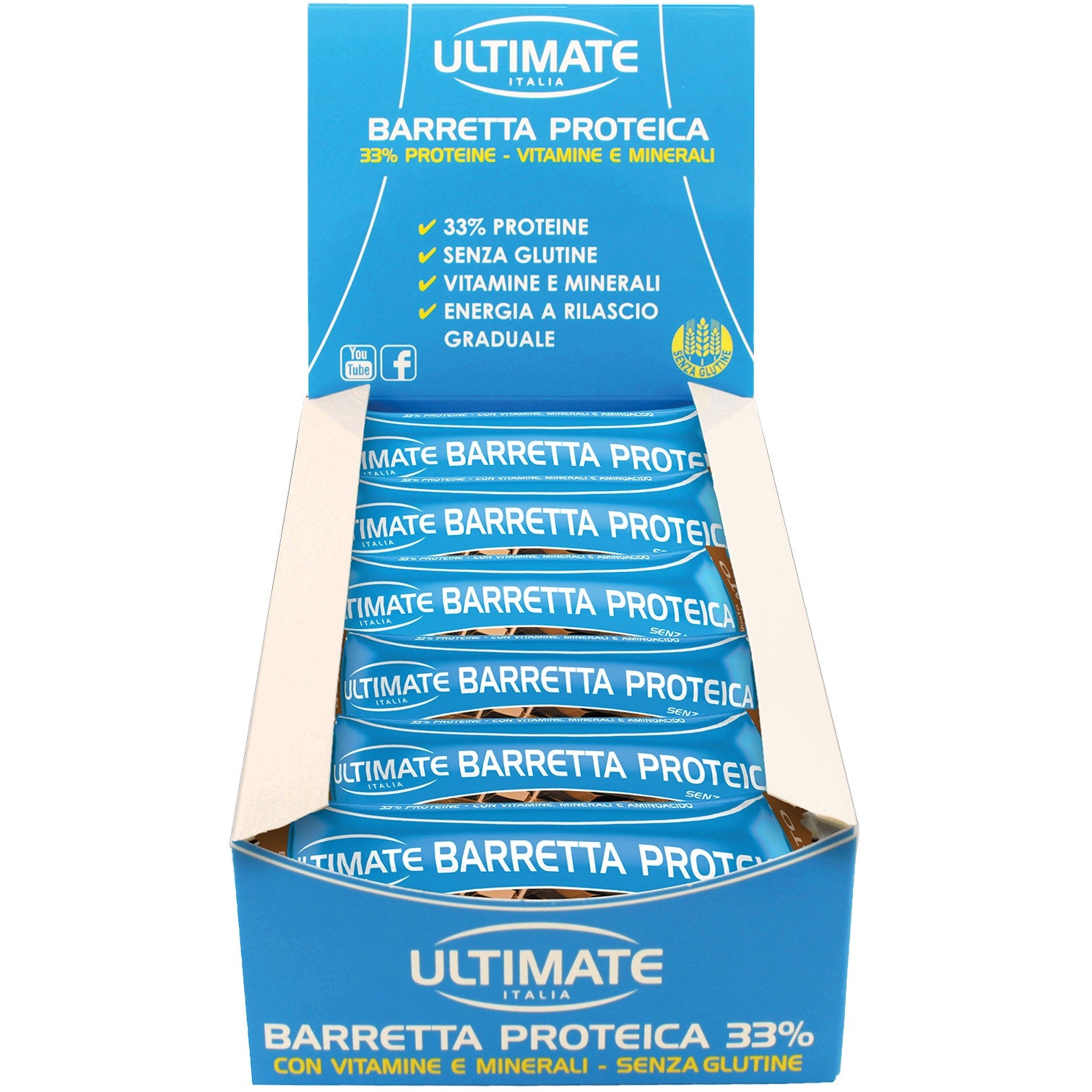 Ultimate Barretta Proteica Cioccolato 24 Pezzi  - 4