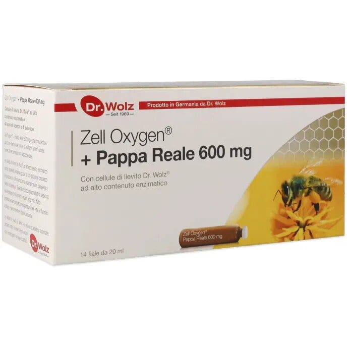 Dr. Wolz Zell Oxygen + Pappa Reale 14 Fiale Da 20ml Ciascuna-1