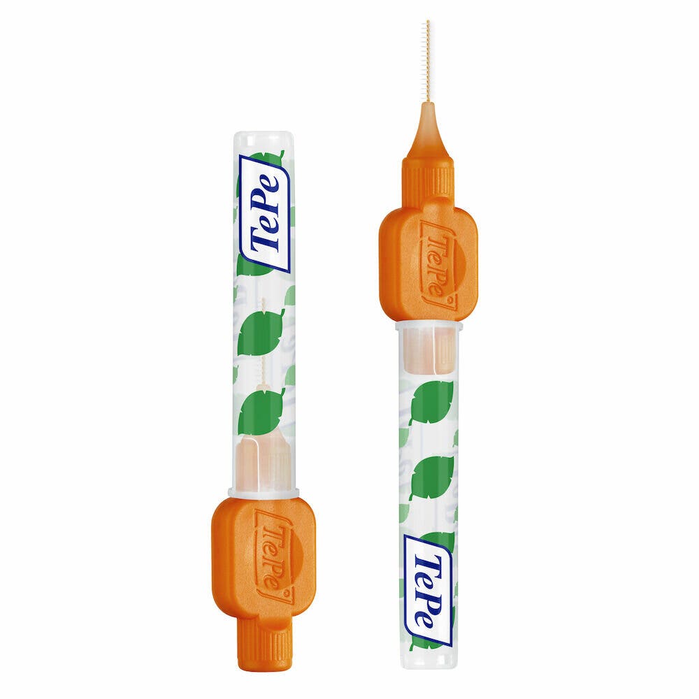 TePe Original Arancione Scovolino Per Pulizia Interdentale Misura ISO 1 filo 0,45 mm 6 Pezzi-3