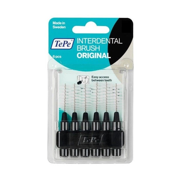 TePe Original Nero Scovolino Per Pulizia Interdentale Misura ISO 8 (filo 1,5 mm) 6 Pezzi-4