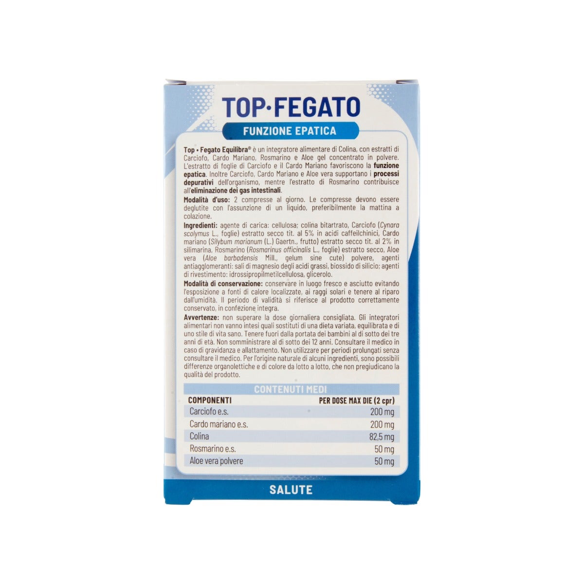 Equilibra Top Fegato Con Aloe 30 Compresse-2