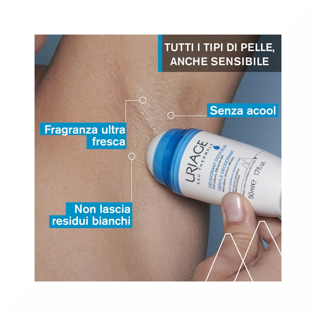 Uriage Deodorante Douceur Roll-on 50ml-5